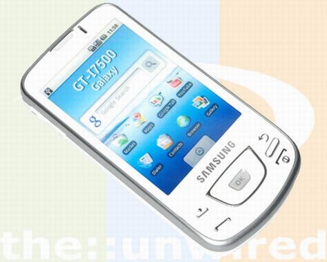 Samsung i7500 Galaxy w bieli