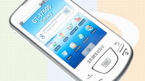 Samsung i7500 Galaxy w bieli 1