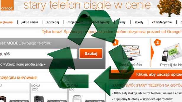 Recykling w Orange - co zyskamy, pozbywając się starej komórki? 1