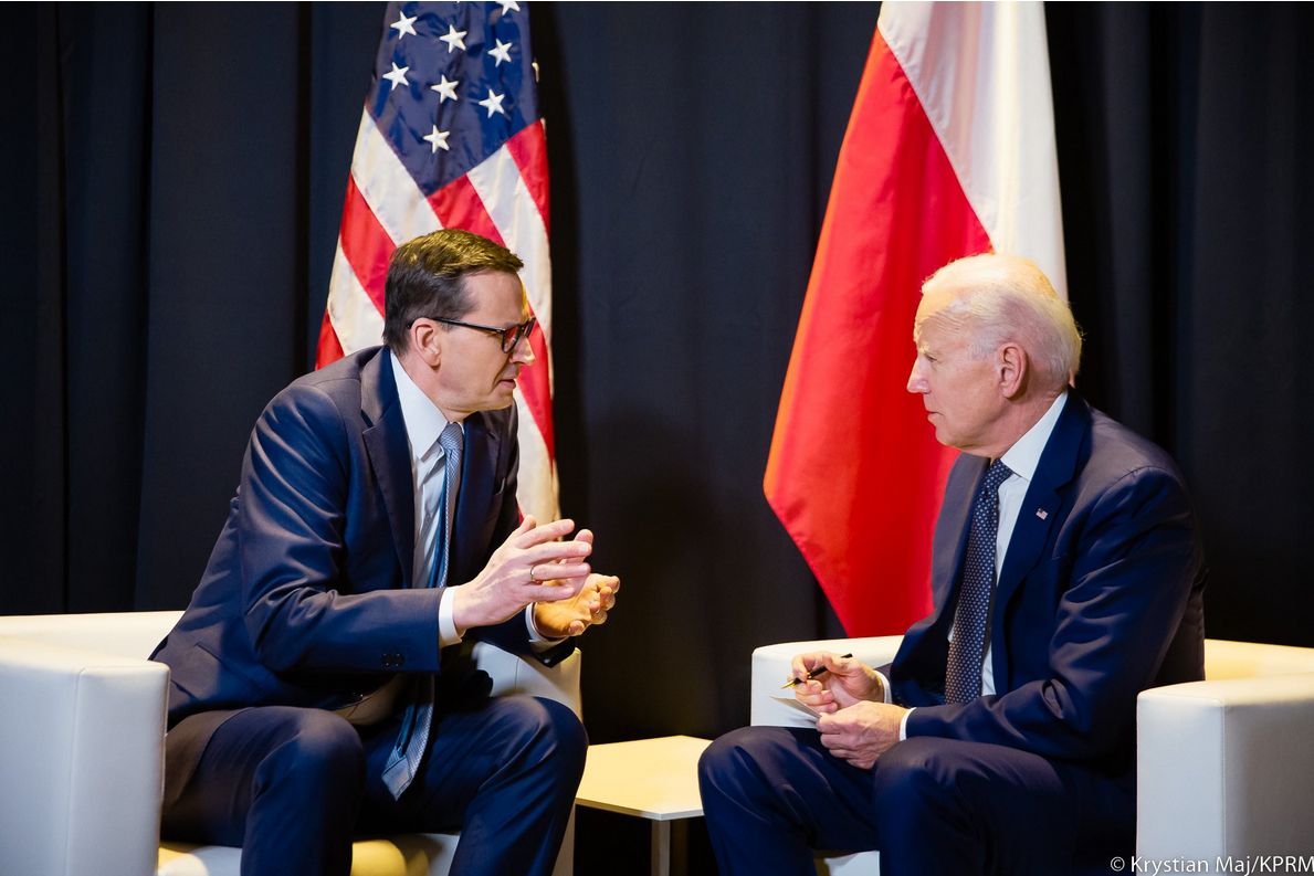 Premier spotkał się Joe Bidenem.