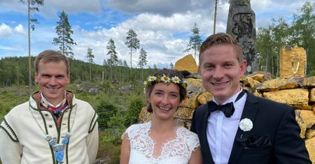 Koronawirus. Szwecja i nietypowy ślub na granicy z Norwegią