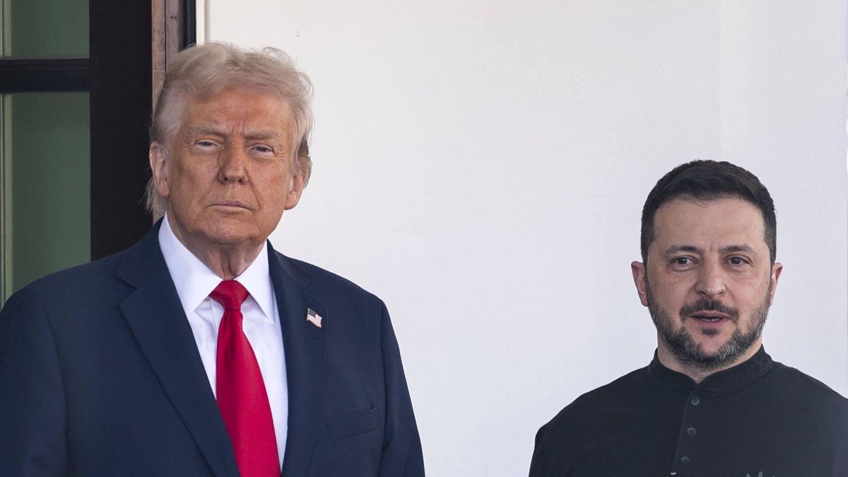 Rozmowa Donalda Trumpa i Wołodymyra Zełenskiego