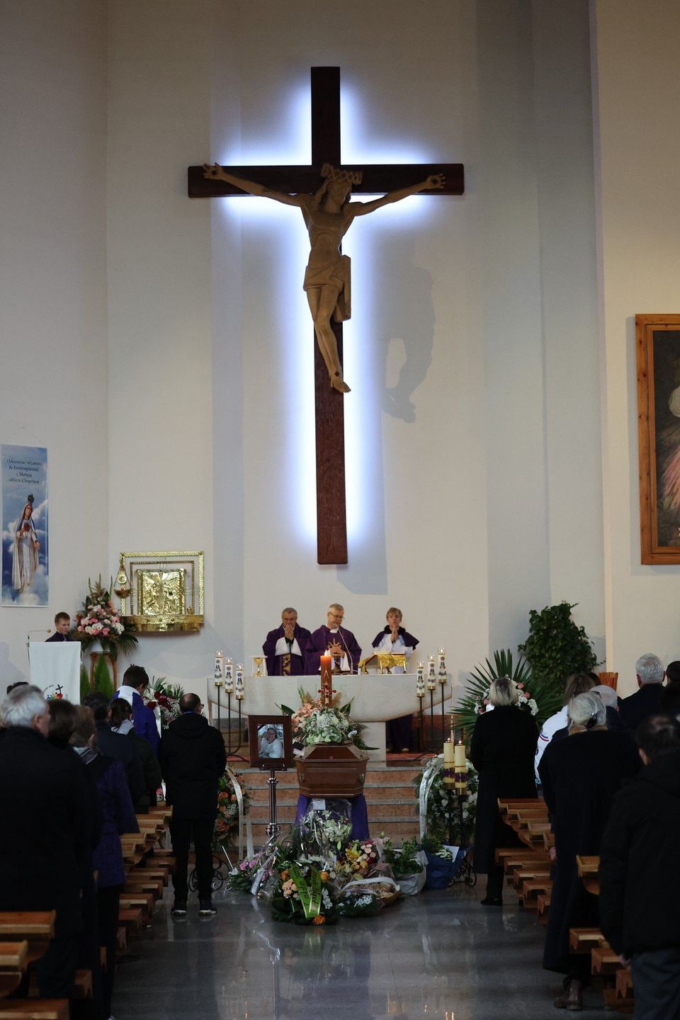 Uroczystości pogrzebowe Doroty Tlałki-Mogore w Zakopanem