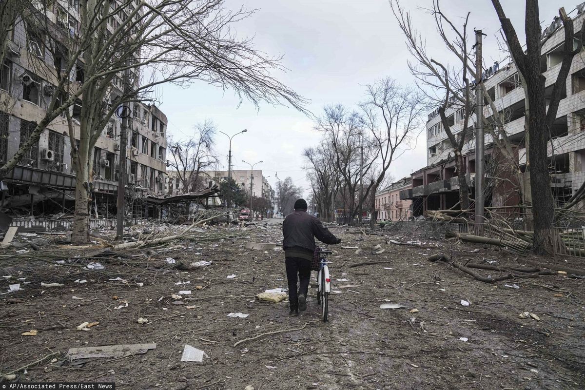 Wojna w Ukrainie. Dramat w Mariupolu 