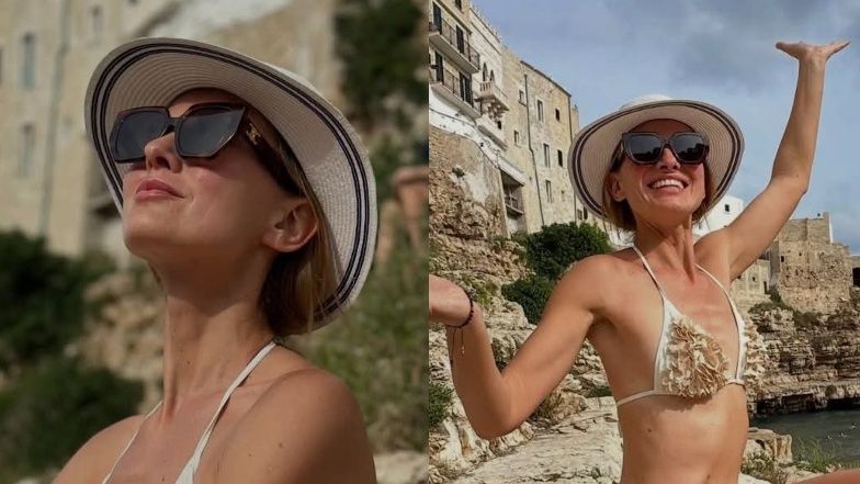 41-letnia Joanna Moro ŻEGNA LATO w BIKINI
