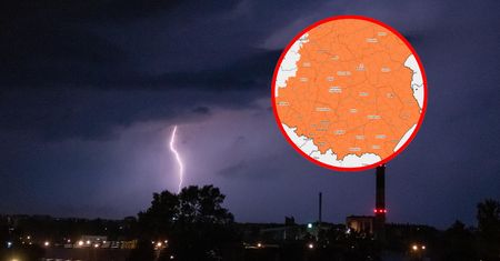 Burze spodziewane w kilkunastu województwach. Są alerty II stopnia