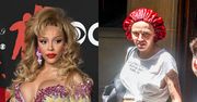 Doja Cat bez grama makijażu i z czepkiem na głowie opuszcza hotel. Poznalibyście? (ZDJĘCIA)
