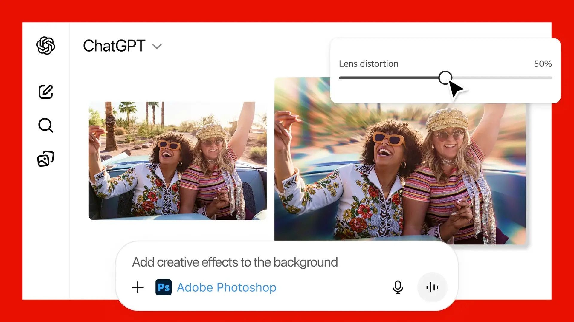 Photoshop częścią ChataGPT