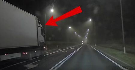 Drogowy kryminał. Spójrzcie, co zrobił kierowca ciężarówki