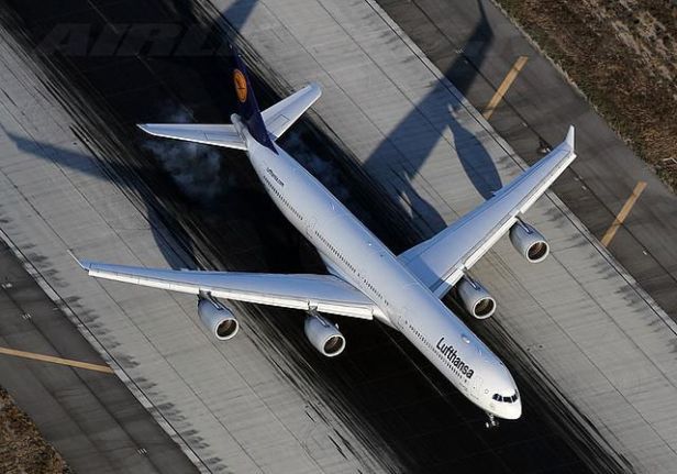 Pożegnanie z Airbusem A340 2