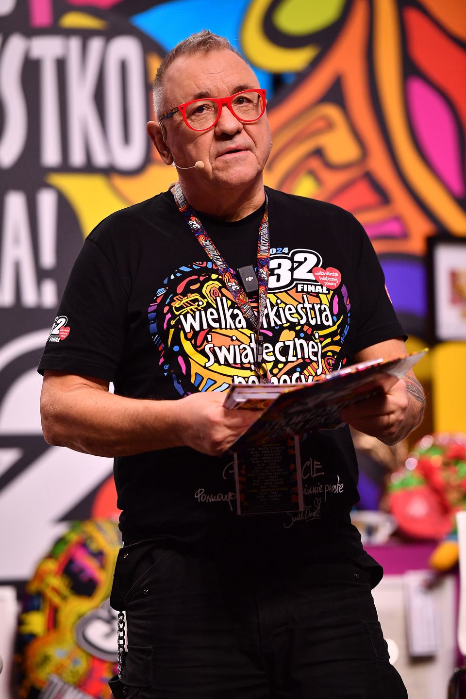 Konferencja prasowa przed 32. Finalem WOsPn/z: Owsiak Jurek Jerzy / Konferencja prasowa przed 32. Finalem WOsP - 2024-01-26 / fot.KAPiFKAPIF.pl