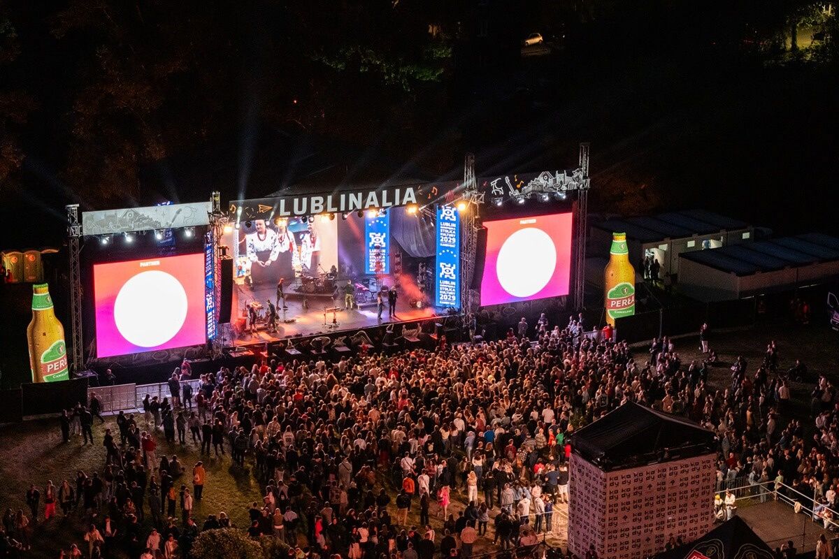 Lublinalia 2024 na terenach zielonych Browaru Perła