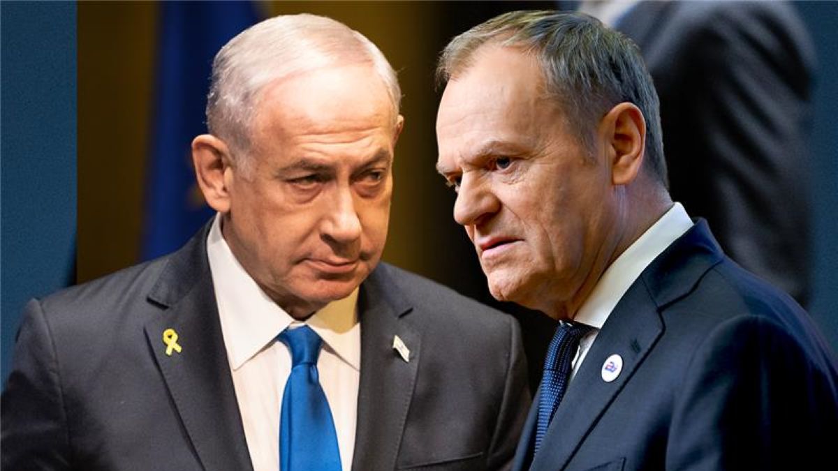 Donald Tusk, Benjamin Netanjahu