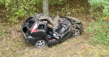 Masakra pod Margoninem. Nagle zjechała z drogi, finał był tragiczny