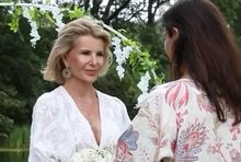 Joanna Racewicz wzięła "ślub" sama ze sobą. 