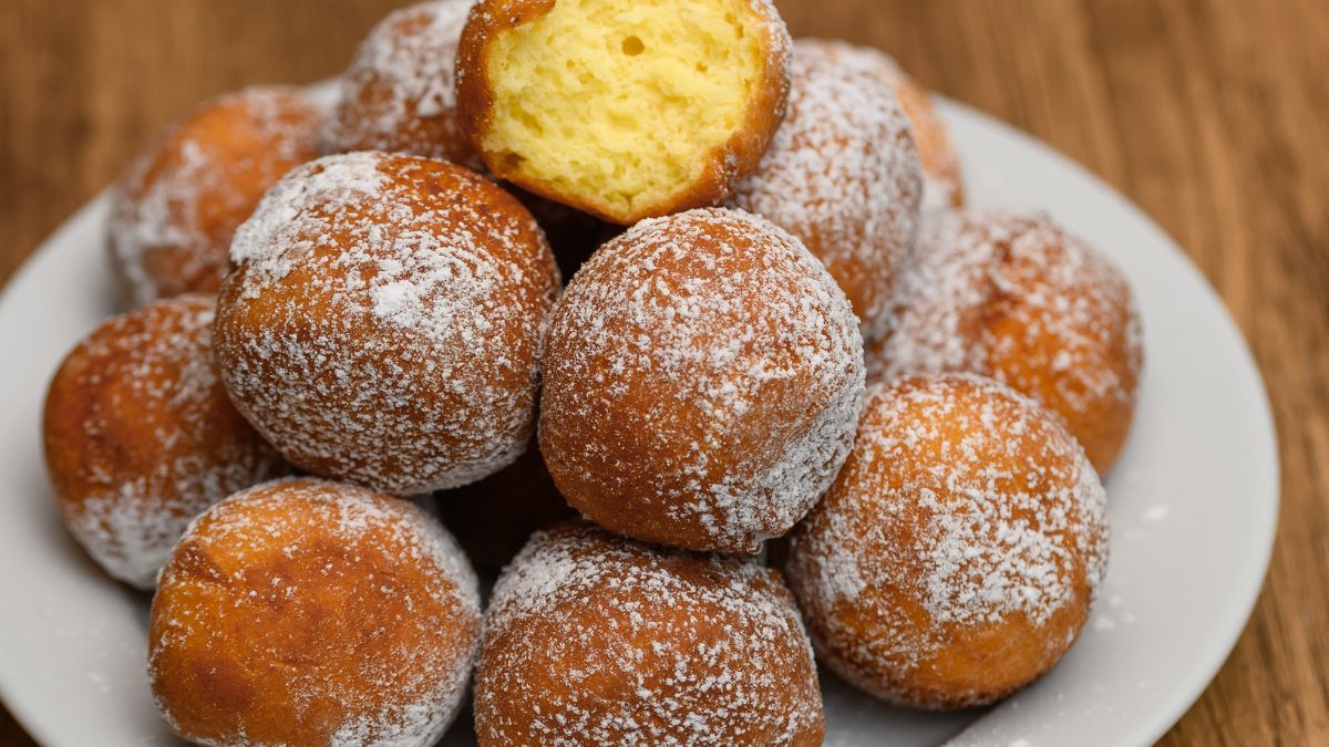 Pączki z serka wiejskiego są idealne na karnawał