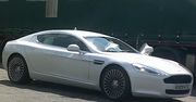 Aston Martin Rapide tym razem w bieli