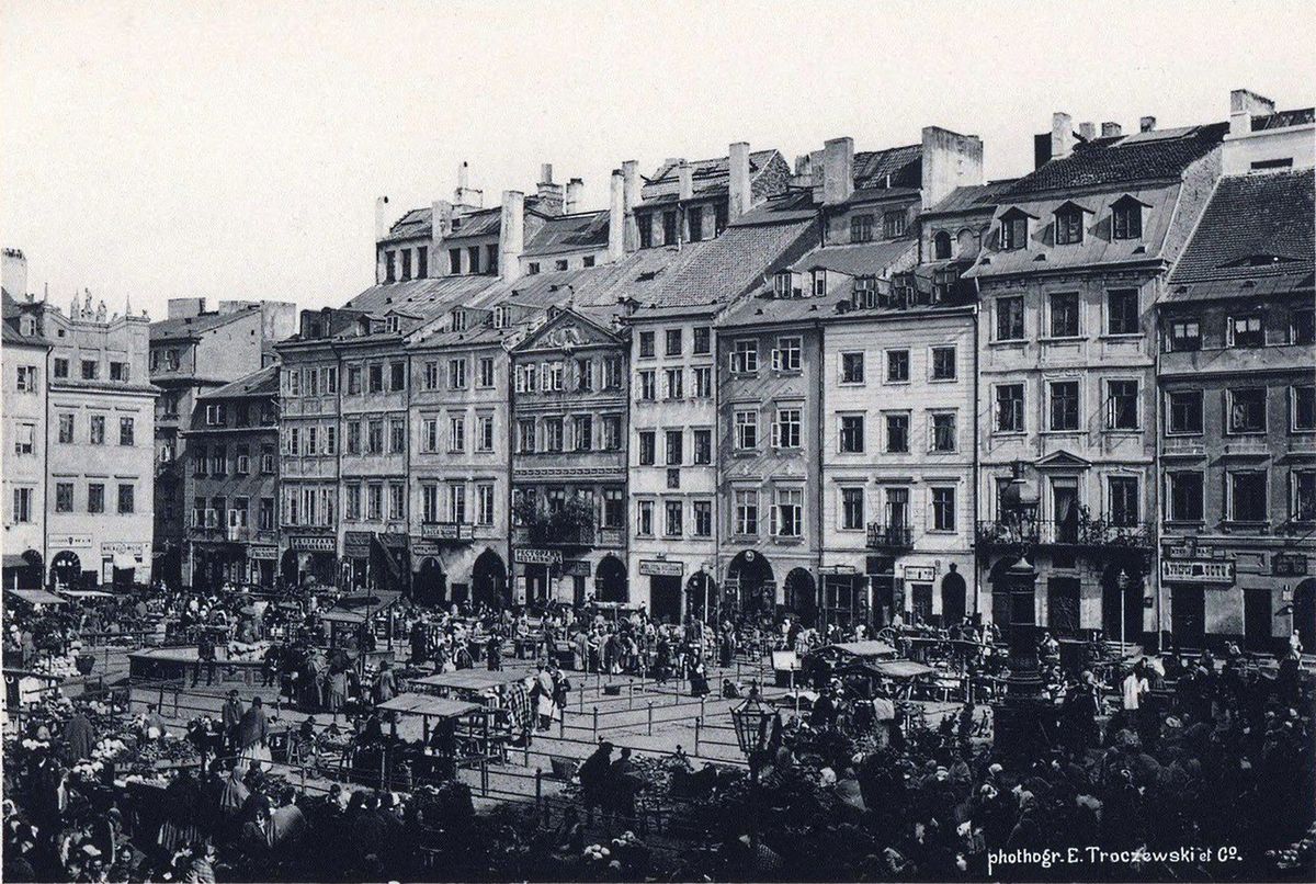 Warszawa w 1880 roku [ZDJĘCIA]