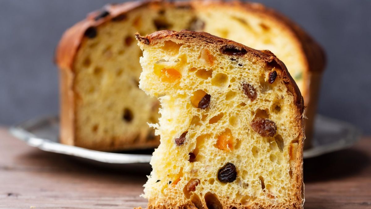 Panettone to słodka babka, na którą przepis zrodził się w Mediolanie