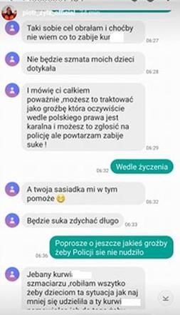 Piotr Żyła pokazał szokujące wiadomości od Justyny Żyły
