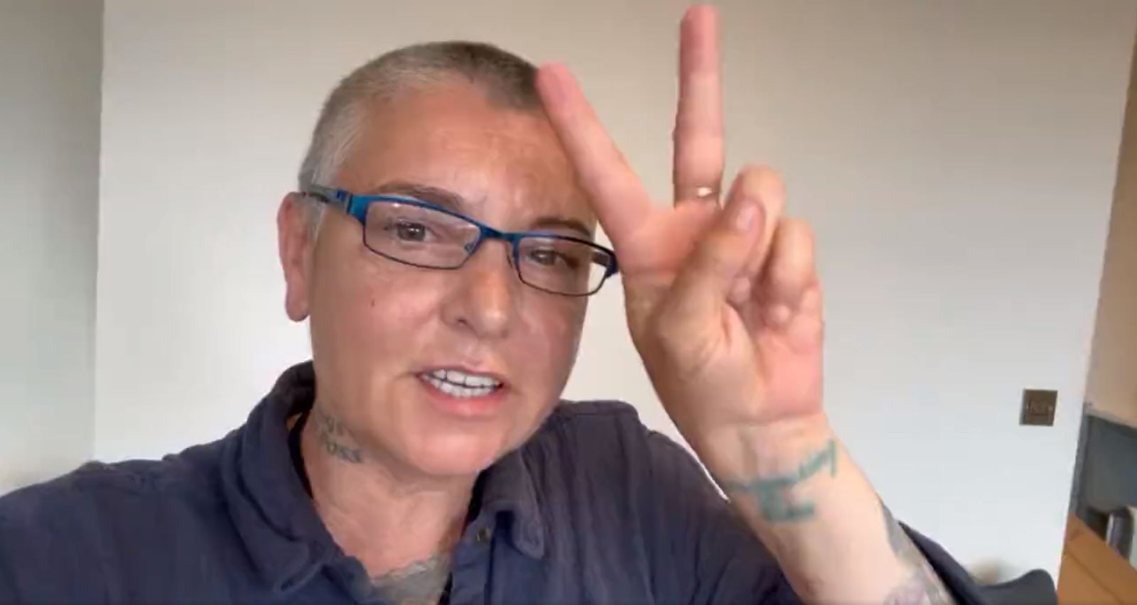 Sinead O'Connor na ostatnim nagraniu