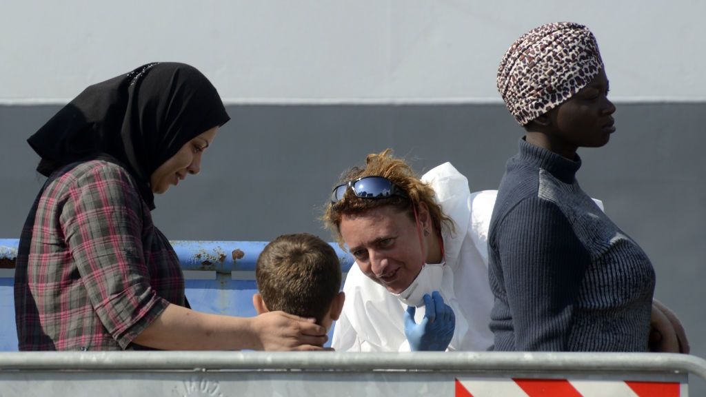 Migrantki w Neapolu. Zdjęcie poglądowe