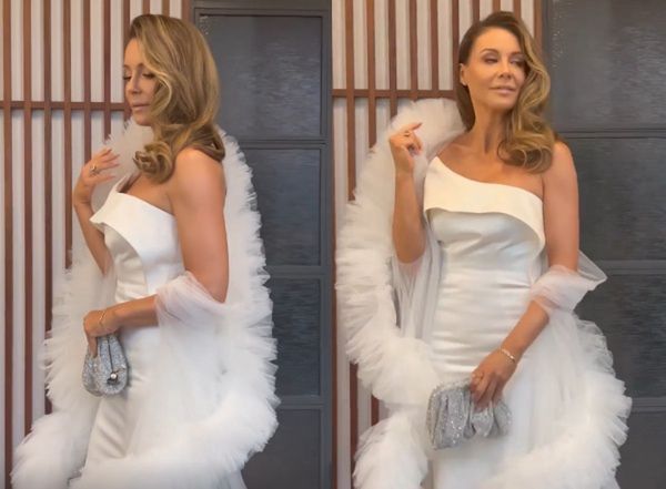 Małgorzata Rozenek na balu dobroczynnym Omeny Mensah i Rafała Brzoski
