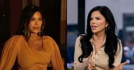 Lauren Sanchez tym razem bardziej ZAKRYTA. Na inauguracyjnym balu Trumpa brylowała w złotej sukni. Elegancka?