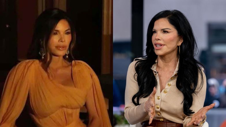 Lauren Sanchez tym razem bardziej ZAKRYTA. Na inauguracyjnym balu Trumpa brylowała w złotej sukni. Elegancka?