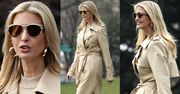 Beżowa Ivanka Trump w płaszczu za 6 tysięcy