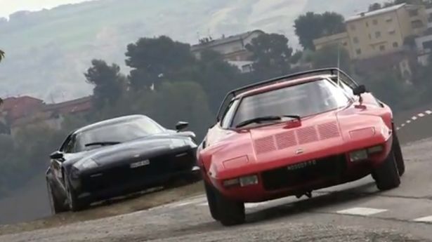 Nowa i stara Lancia Stratos