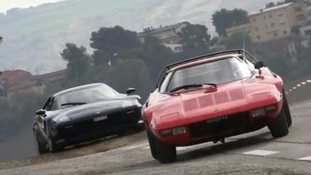Nowa i stara Lancia Stratos