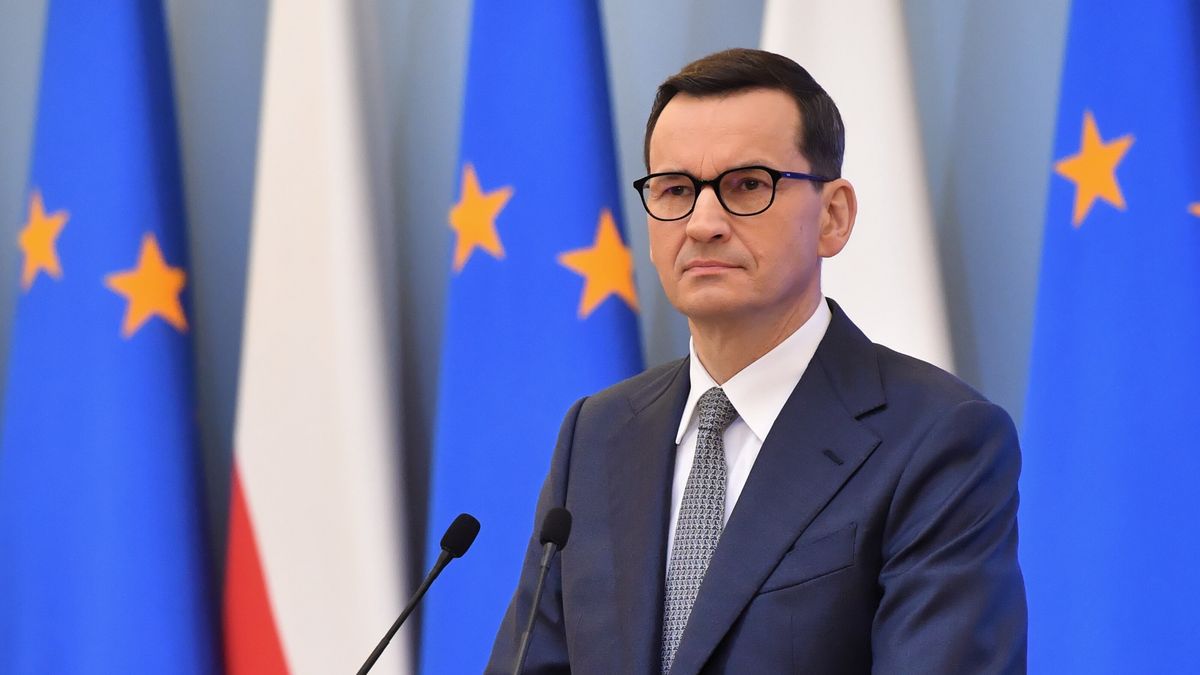 Na zdjęciu Mateusz Morawiecki