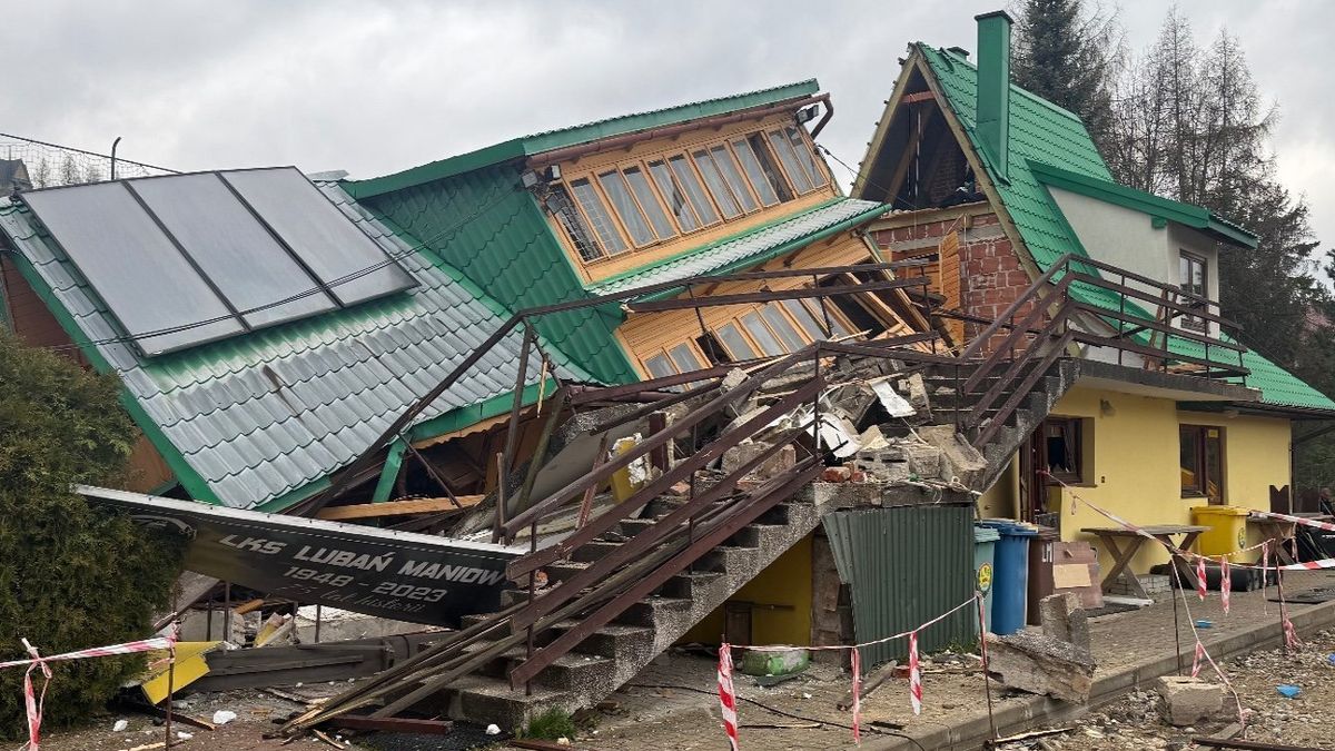 Tak wygląda budynek po eksplozji