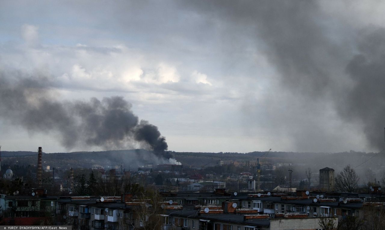 Atak rakietowy przy granicy z Polską. "NATO powinno zareagować"