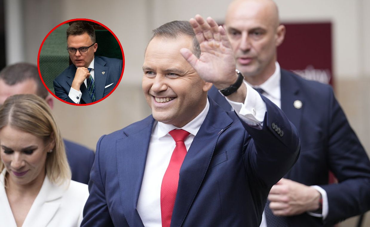 Hołownia zaprosił Nawrockiego. Wiadomo, kiedy się spotkają