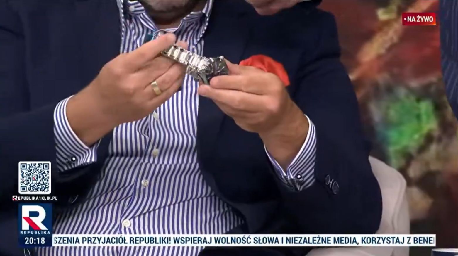 Promocja zegarków w Republice