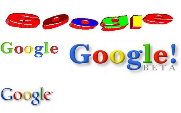 Ewolucja logo Google'a (Fot. Logoeps.com)