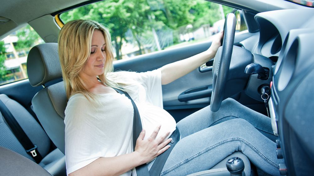 Podróż samochodem w ciąży