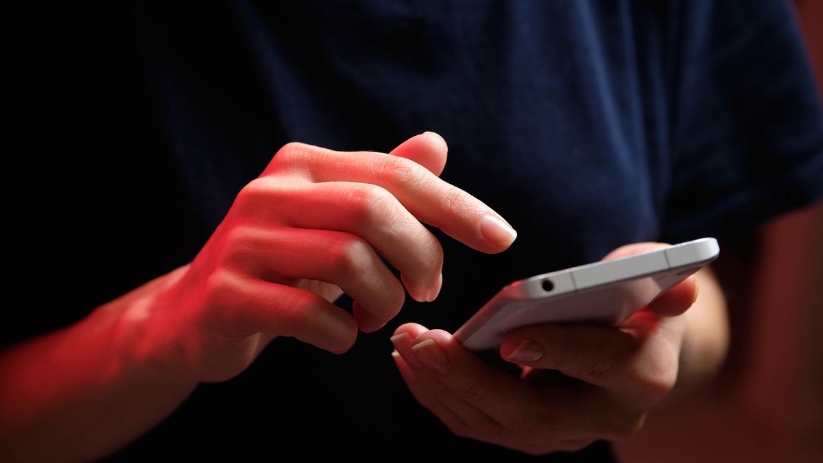 A mobile phone in the hands of a girl. A young woman in a black T-shirt is holding a phone. The fraudster sends an email message. The work of a freelancer, businessman. The wife checks messages and notifications on social networks. Wireless technologies.
A mobile phone in the hands of a girl. A young woman in a black T-shirt is holding a phone. The fraudster sends an email message. The work of a freelancer, businessman. The wife checks messages and notifications on social networks. Wireless technologies.
Aleksandr Zubkov