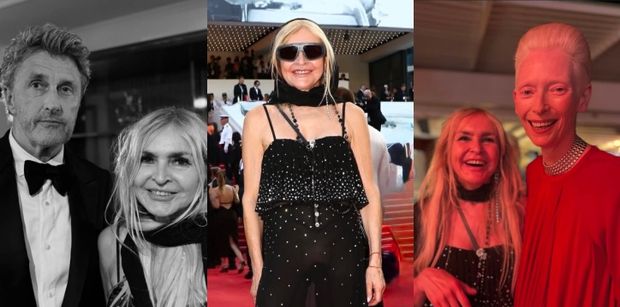 Monika Olejnik podbija Cannes, eksponując nogi w śmiałych prześwitach. Balowała ze śmietanką Hollywood (ZDJĘCIA)