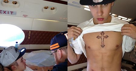 Bieber zrobił sobie tatuaż... W SAMOLOCIE!