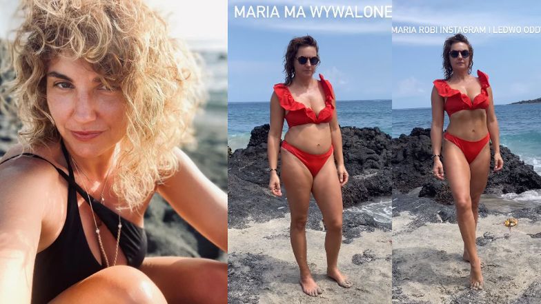Żona Marcina Prokopa w bikini rozprawia o "nierealnych wzorcach piękna"