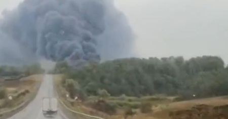 Wielki pożar w Rosji. Ogień pod Moskwą