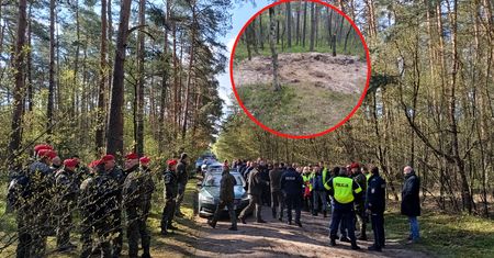 Poruszenie w lesie pod Bydgoszczą. "Nie wiemy, co się dzieje"
