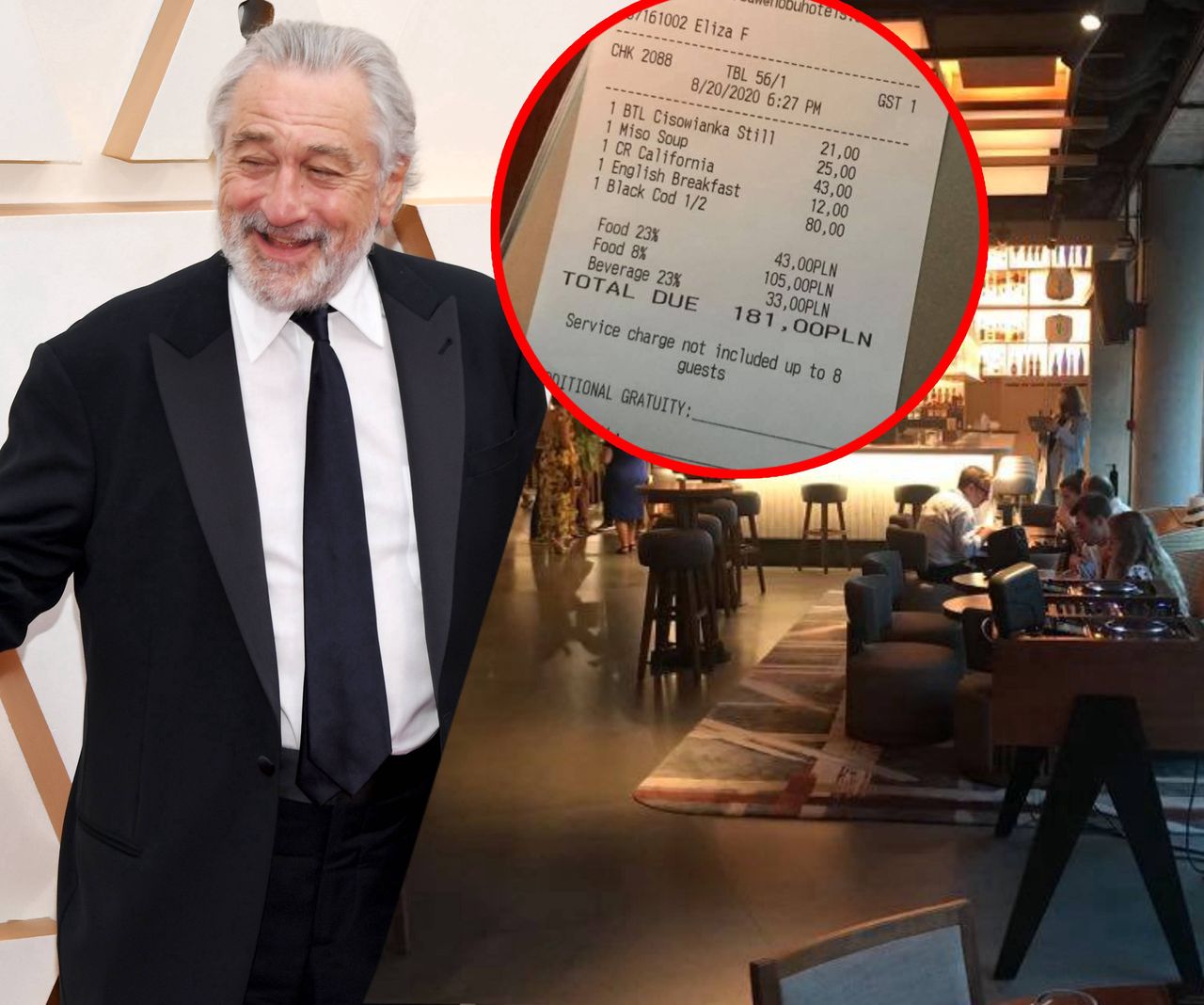 Japoński luksus na talerzu nie jest dla każdego. Byliśmy w warszawskiej restauracji Roberta De Niro