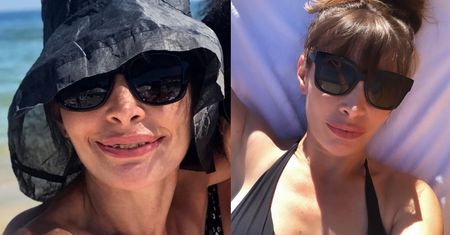 Promienna Agnieszka Dygant chwali się pamiątkowym selfie z mamą: "Czas dla rodziny" (FOTO)