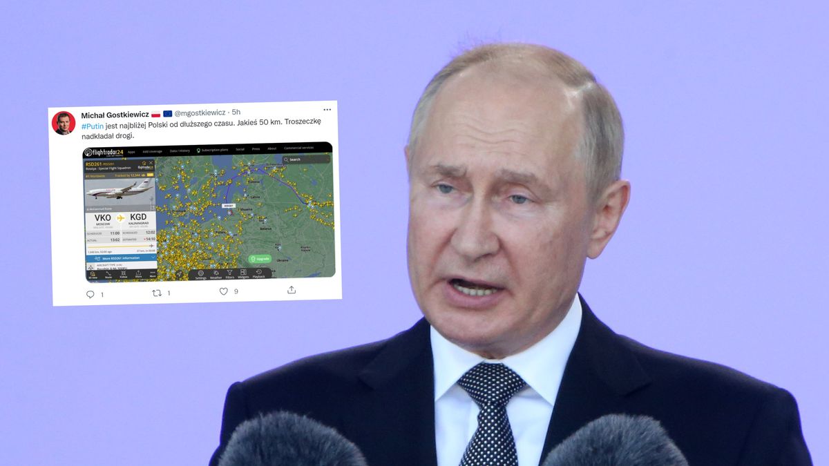 Putin bardzo blisko Polski. Jedna rzecz zwraca uwagę