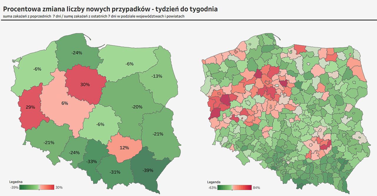 Na przekór słowom ministra zdrowia piąta fala epidemii nadal rozwija się w czterech województwach