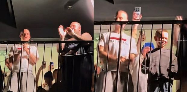 Wzruszające sceny po zakończeniu streama Łatwoganga. Tłumy SKANDOWAŁY przed blokiem (WIDEO)